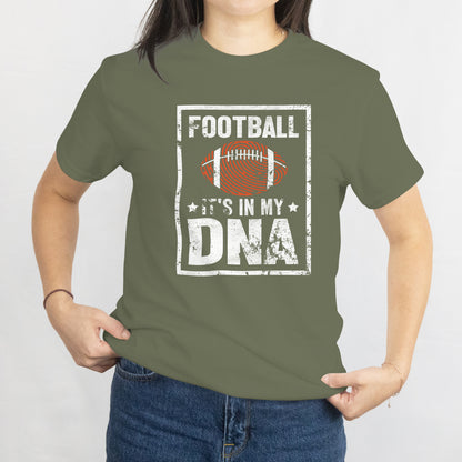 American Football It's in My DNA Unisex Tee - Football Lover T-Shirt