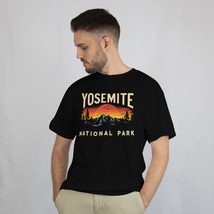 Yosemite Unisex T-Shirt Vintage National Park, Adventure Tee