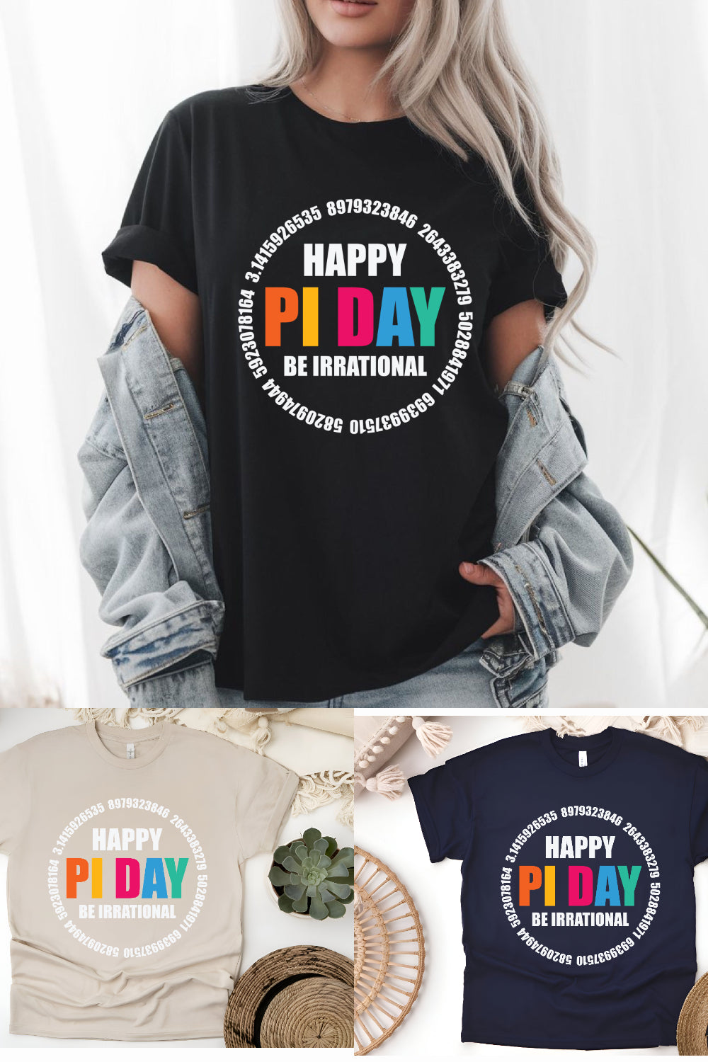 Happy Pi Day Shirt, Funny Math Teacher Tee, Nerdy Pi Lover Gift, Math Coach T-Shirt, 3.14 Pi Day Pie Shirt, STEM Geek Gift