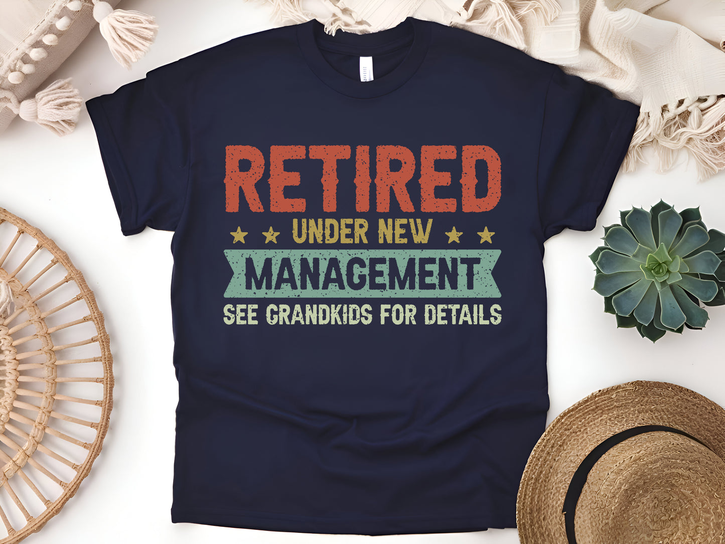 Father's Day Retired Grandpa T-Shirt – Funny Retirement Gift for Grandpa – Proud Retired Grandpa Tee