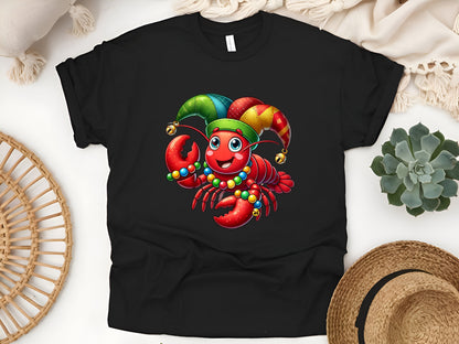 Lobster Mardi Gras T-Shirt, Seafood Festival Shirt, Louisiana Party Outfit