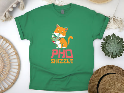 Pho Shizzle T-Shirt - Funny Vietnamese Noodle Soup Tee - Foodie Gift Unisex Shirt