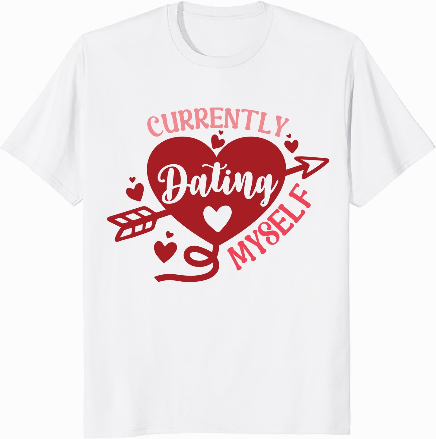 Currently Dating Myself Unisex Heavy Cotton Tee - Self-Love Shirt