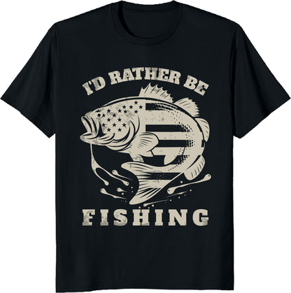 Funny Fishing Novelty Design For Men Women Kids Fish Lovers T-Shirt. Gift For Dad