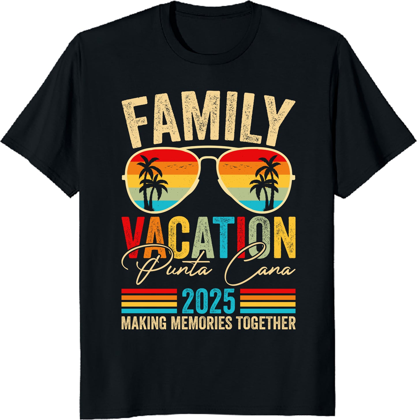 Family 2025 Vibes Unisex Tee - Reunion & Vacation Matching Shirt