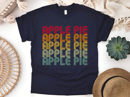 Retro Apple Pie T-Shirt – Vintage Aesthetic Foodie Tee