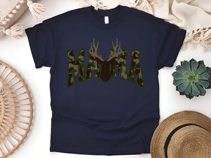 Camo Mama Deer Hunting T-Shirt – Perfect for Hunting Moms