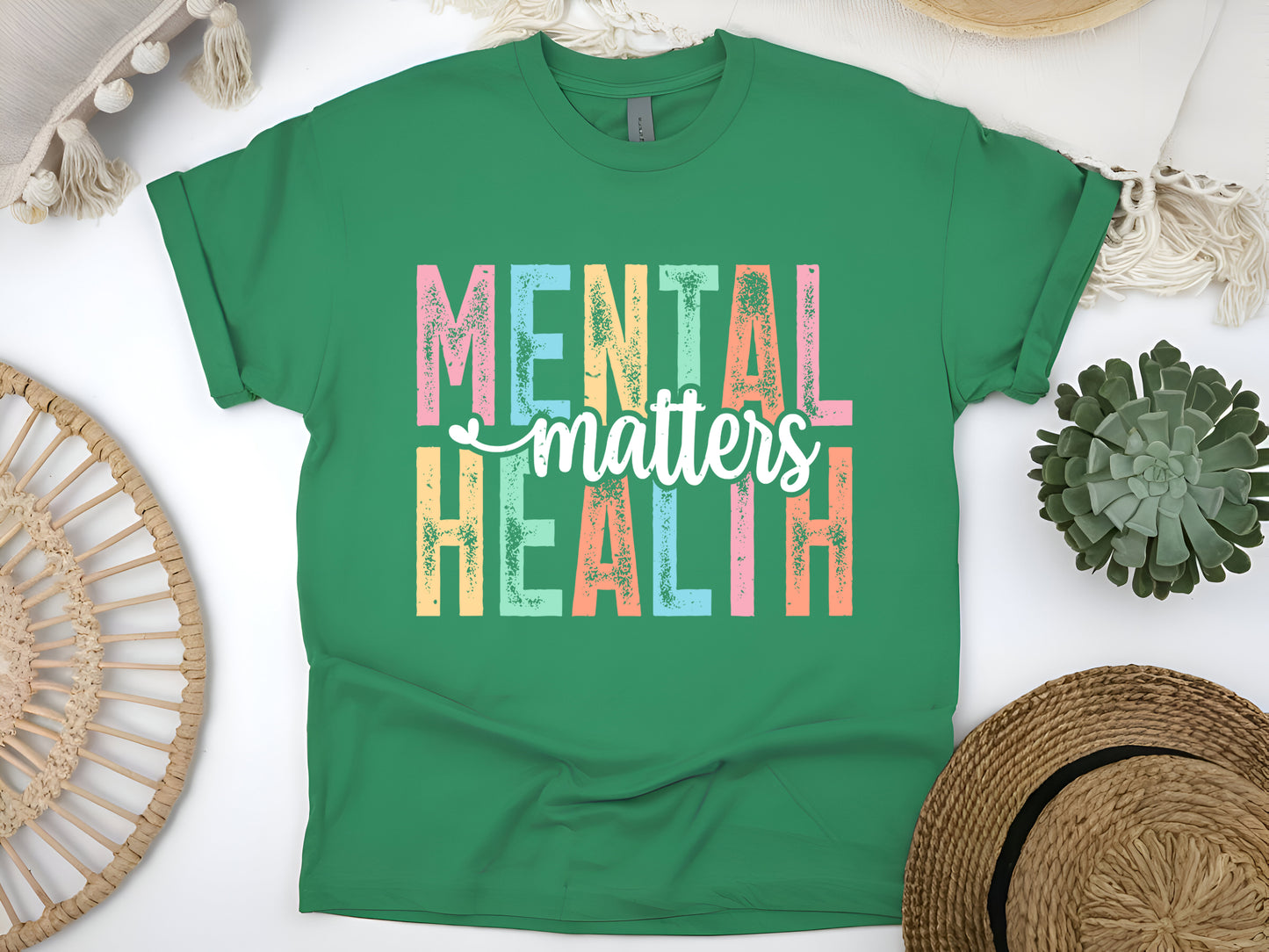 Mental Health Awareness T-Shirt – Motivational Quote Tee