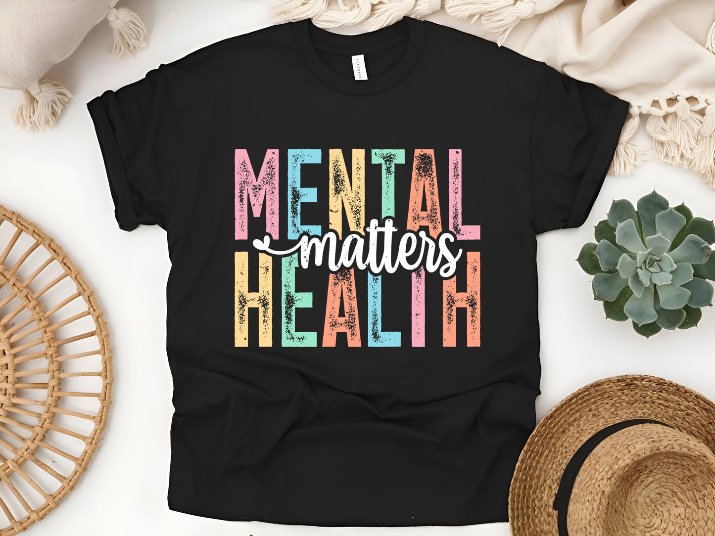 Mental Health Awareness T-Shirt – Motivational Quote Tee