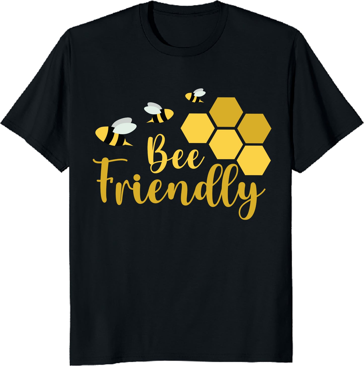 Bee Friendly Unisex Tee - Save the Bees & Nature Lover T-Shirt