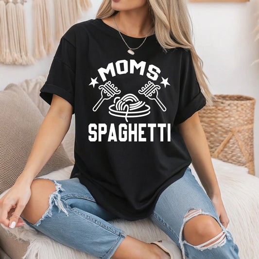 Mom’s Spaghetti Shirt - Funny Mother’s Day Tee - Retro Mom Gift Unisex T-Shirt