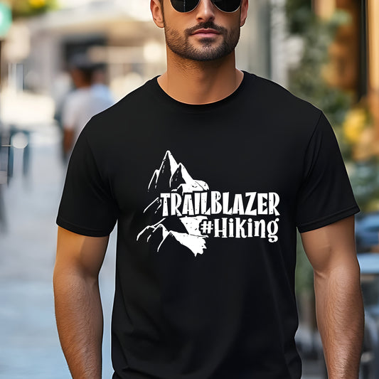 Trailblazer Hiking T-Shirt - Outdoor Adventure Nature Lover Tee