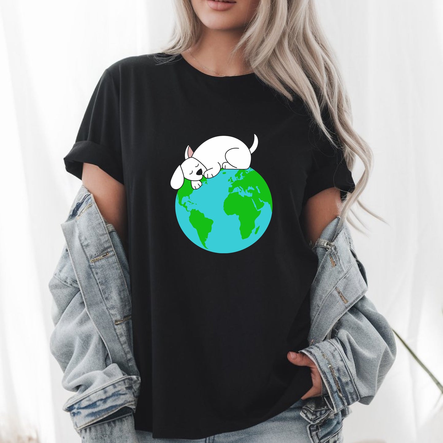 Earth Day Dog – Eco-Friendly Pet Lover T-Shirt