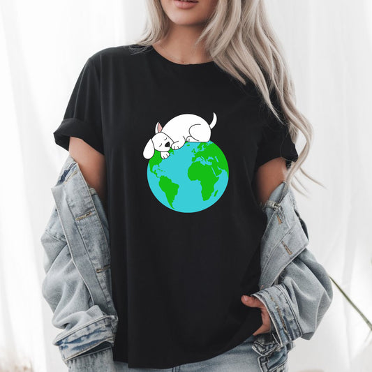 Earth Day Dog – Eco-Friendly Pet Lover T-Shirt