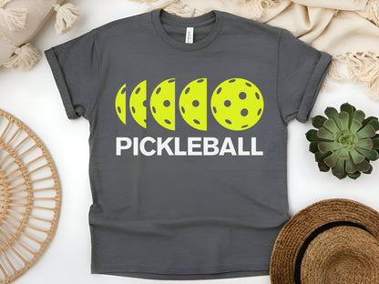 Pickleball Moon T-Shirt - Retro Pickleball Lover Unisex Tee