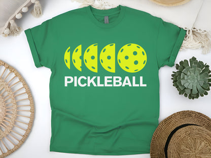 Pickleball Moon T-Shirt - Retro Pickleball Lover Unisex Tee