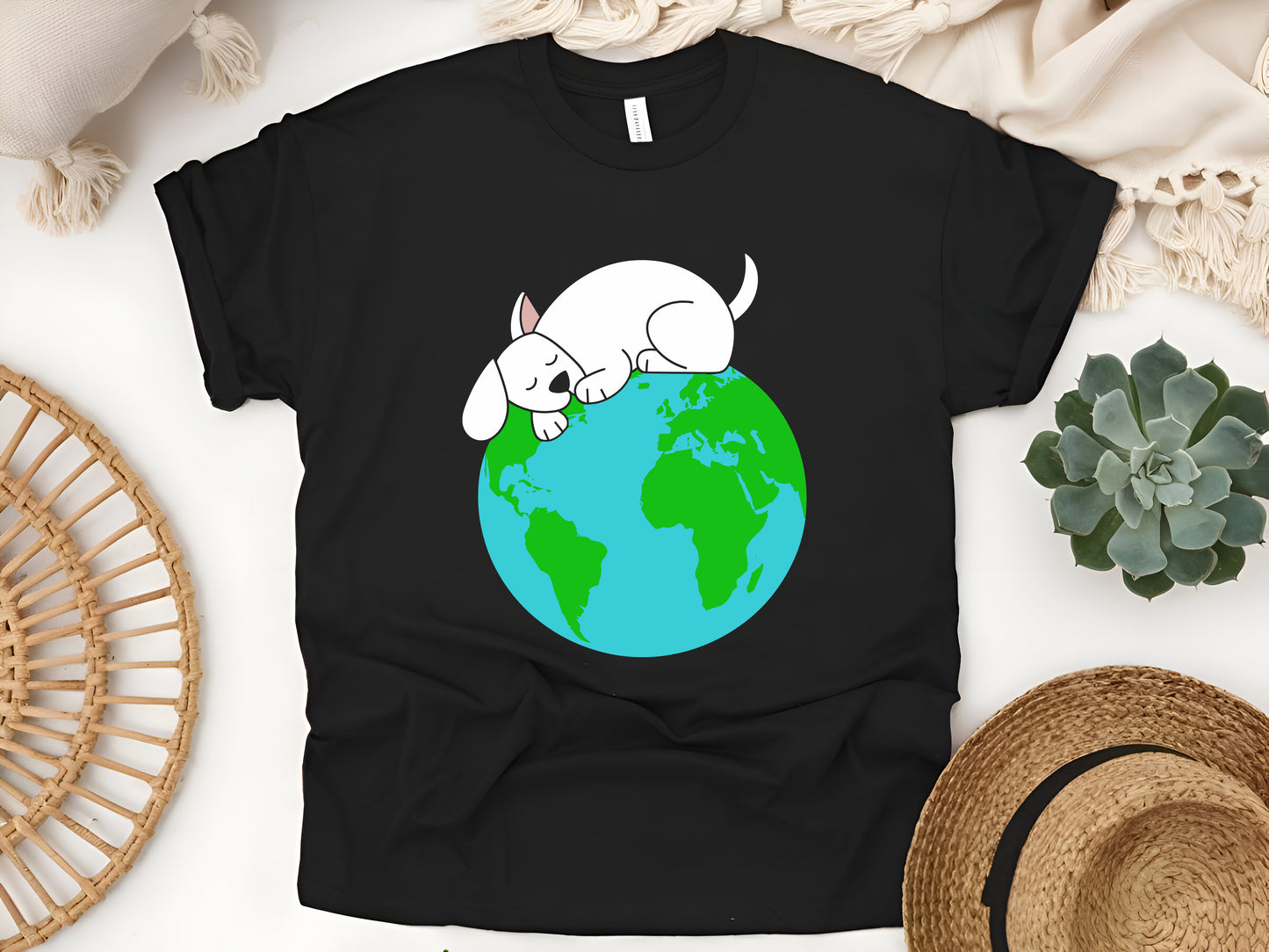 Earth Day Dog – Eco-Friendly Pet Lover T-Shirt