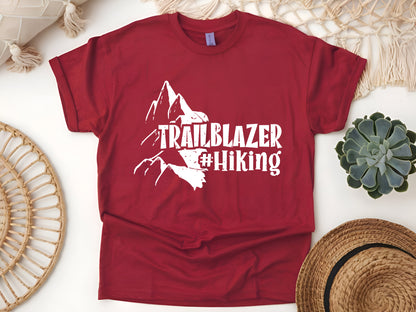 Trailblazer Hiking T-Shirt - Outdoor Adventure Nature Lover Tee