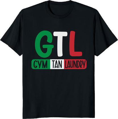 Gym Tan Laundry Unisex Tee – GTL New Jersey Shore Italian Flag