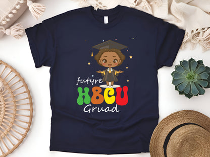 Future HBCU Grad T-Shirt – Black Girl Graduation Tee, Historically Black College Shirt, HBCU Pride Gift, Unisex Kids College Tee