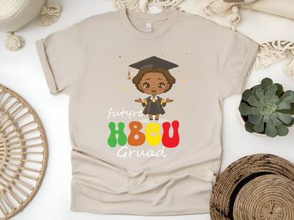 Future HBCU Grad T-Shirt – Black Girl Graduation Tee, Historically Black College Shirt, HBCU Pride Gift, Unisex Kids College Tee