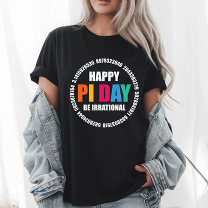 Happy Pi Day Shirt, Funny Math Teacher Tee, Nerdy Pi Lover Gift, Math Coach T-Shirt, 3.14 Pi Day Pie Shirt, STEM Geek Gift