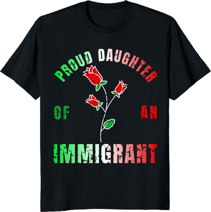 Proud Daughter of Mexican Immigrants Unisex Tee - Heritage & Pride Shirt