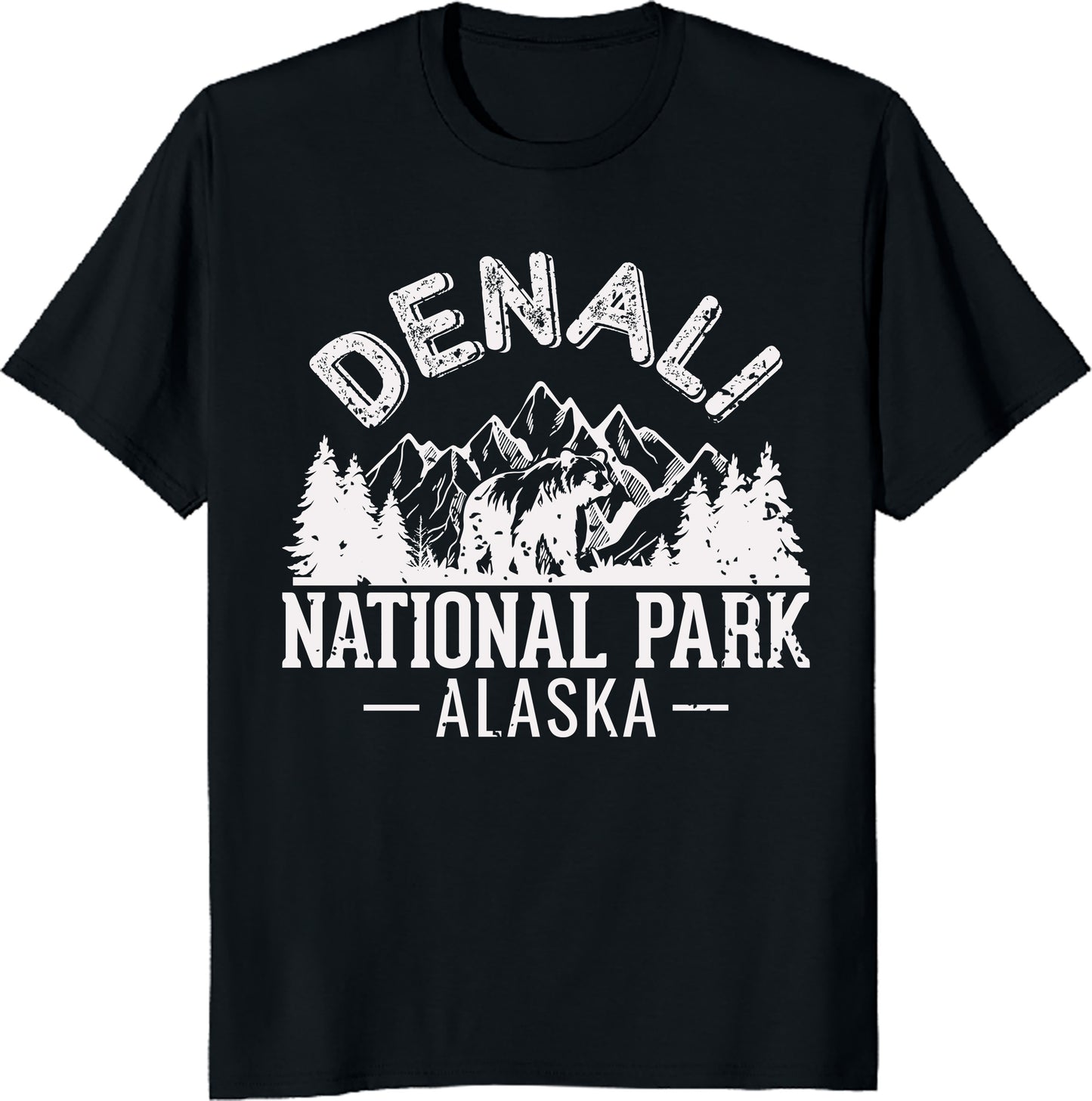 Denali National Park Unisex Tee - Alaska Adventure T-Shirt