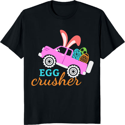 Egg Crusher T-Shirt - Funny Easter or Spring Design unisex Tee