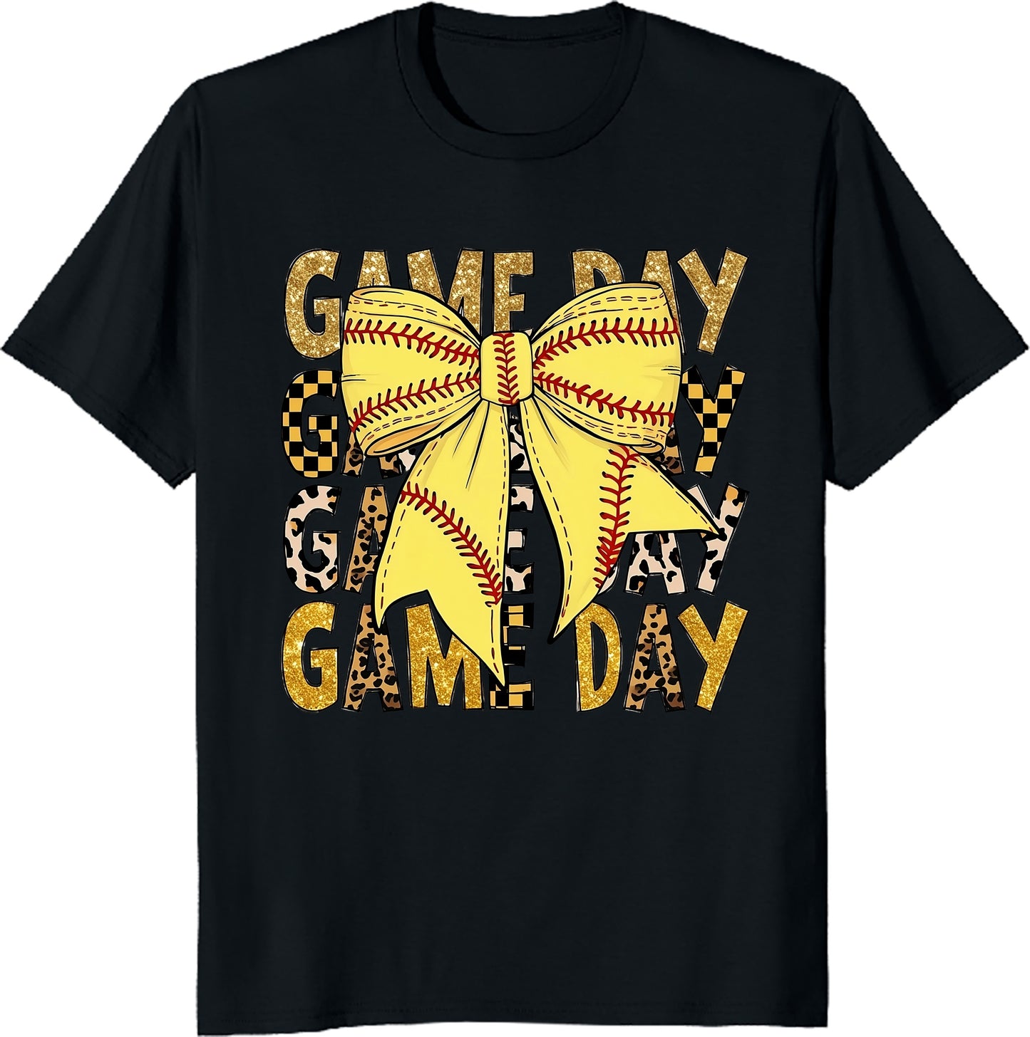 Softball Coquette Bow Unisex Tee – Cute Game Day Aesthetic Shirt