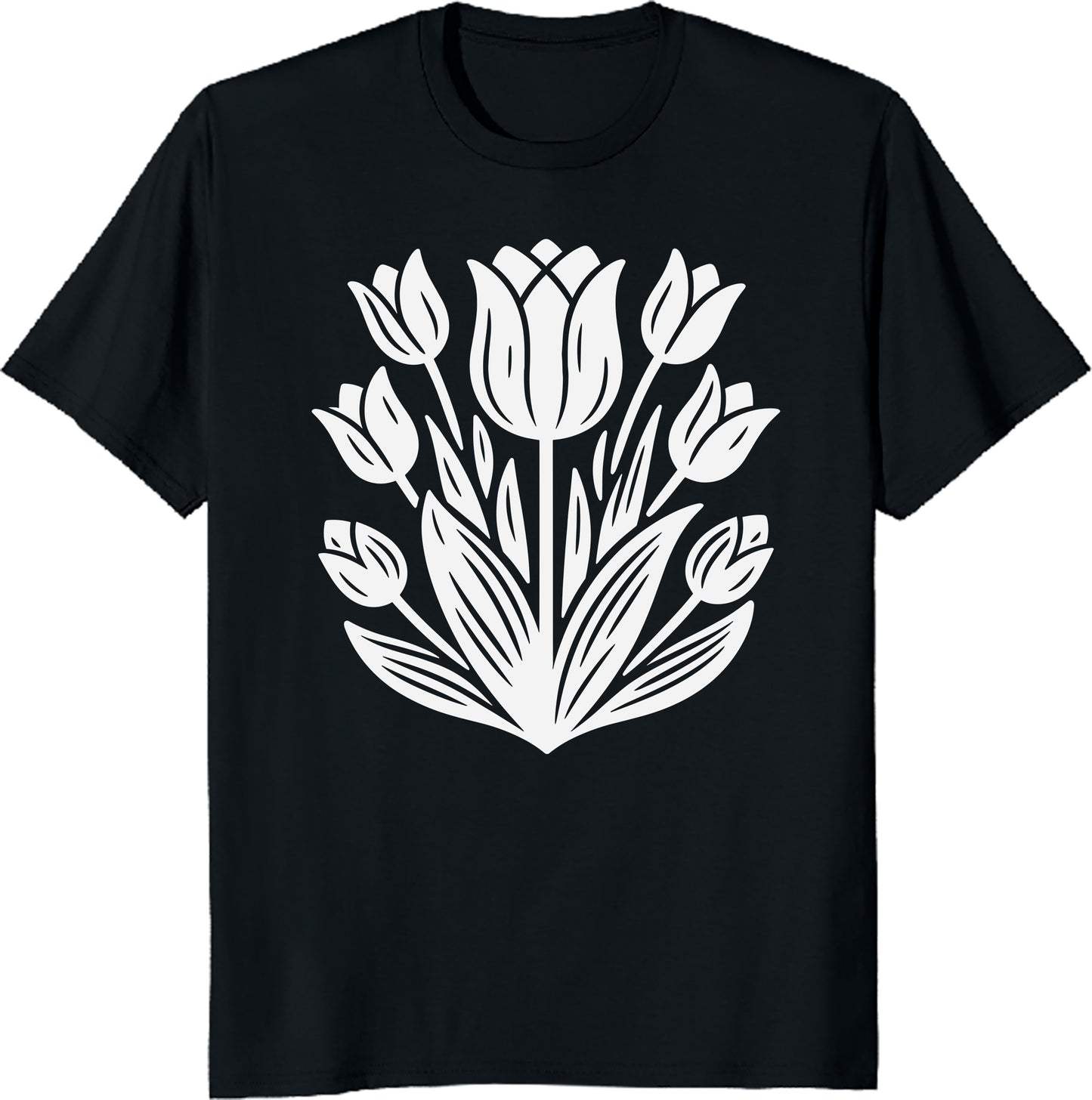 May Birthday Tulip Unisex Tee - Spring Flowers Plant Mom Gift T-Shirt