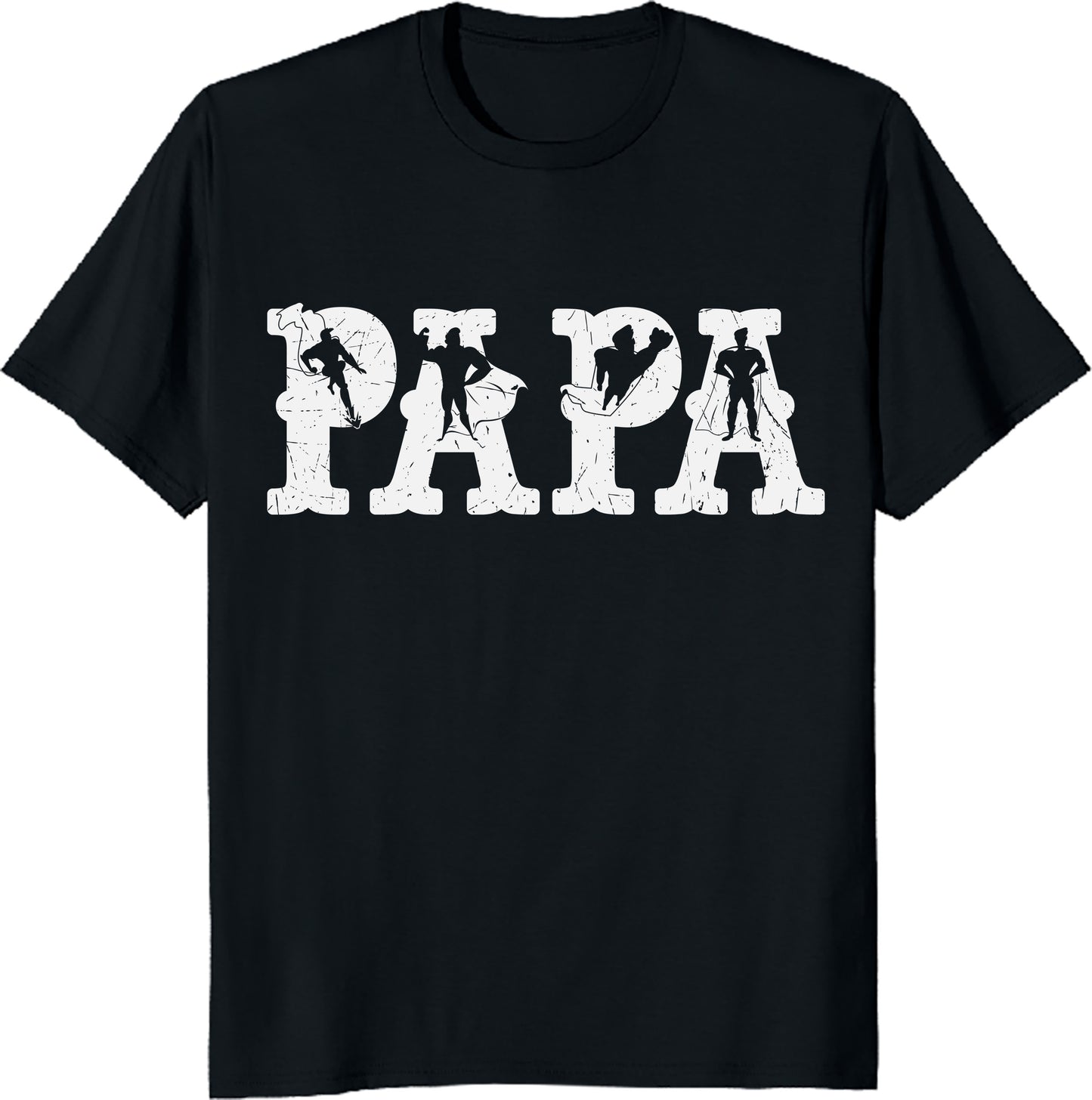 PAPA Unisex Tee - Best Dad Ever Shirt - Funny Father’s Day Gift