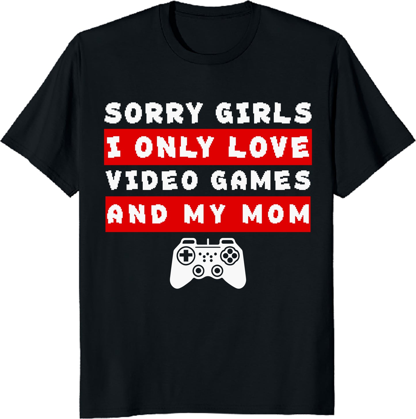 Boys Valentines Day Design for Kids Video Games Funny Gamer T-Shirt