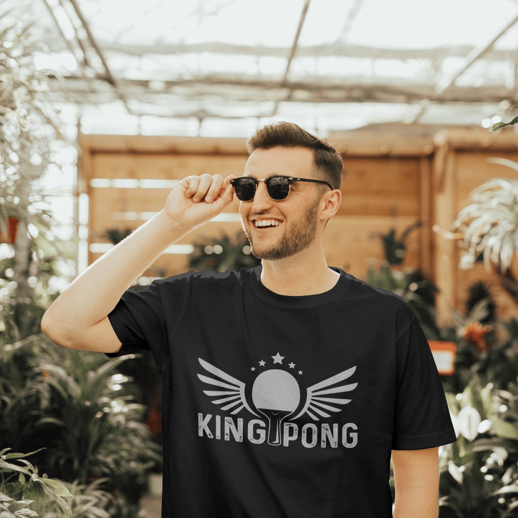 King Pong – Funny Table Tennis Ping Pong LoverUnisex TShirt