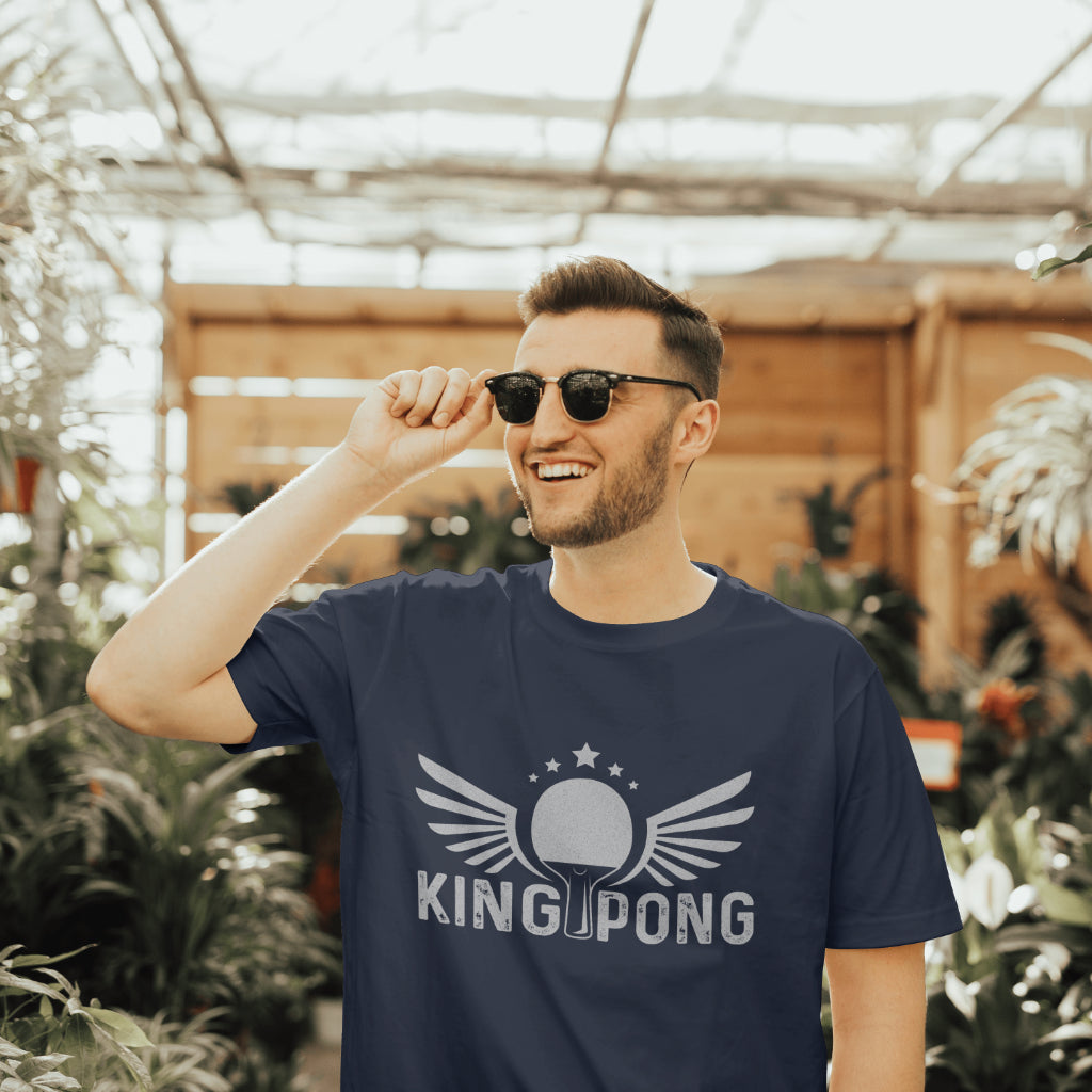 King Pong – Funny Table Tennis Ping Pong LoverUnisex TShirt