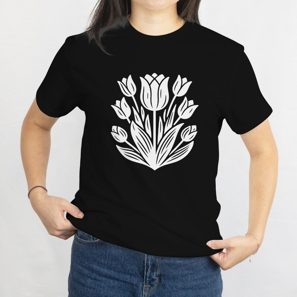 May Birthday Tulip Unisex Tee - Spring Flowers Plant Mom Gift T-Shirt