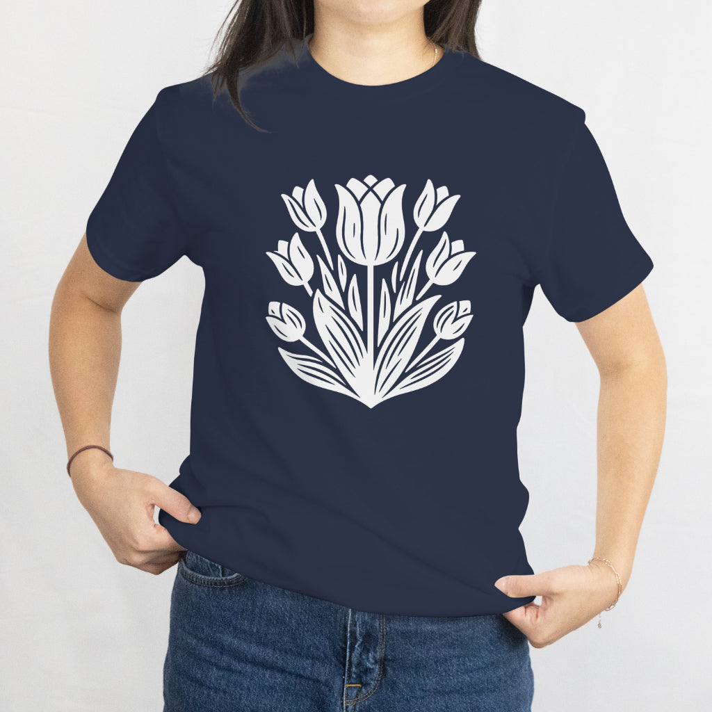 May Birthday Tulip Unisex Tee - Spring Flowers Plant Mom Gift T-Shirt