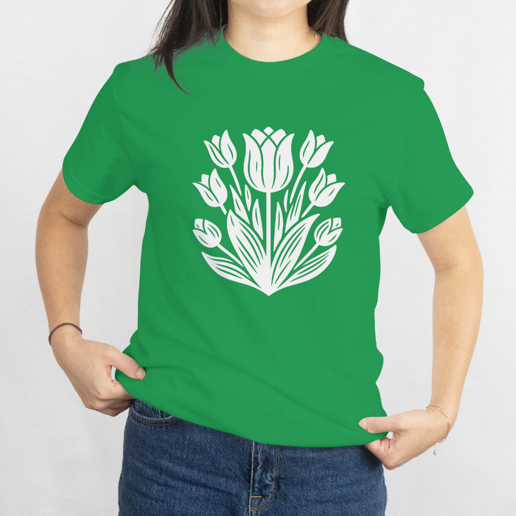 May Birthday Tulip Unisex Tee - Spring Flowers Plant Mom Gift T-Shirt