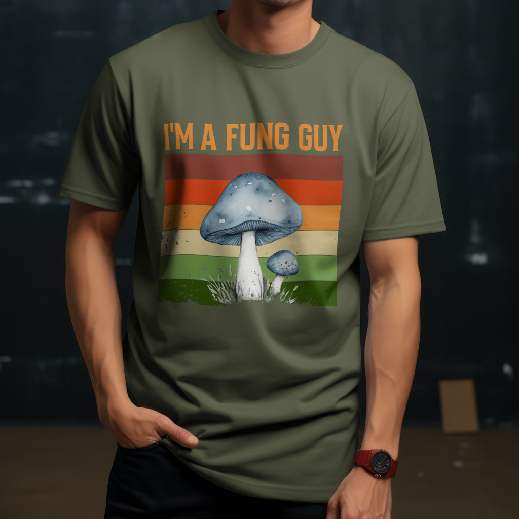 I'm A Fung Guy Unisex Tee - Funny Mushroom Lover Pun T-Shirt