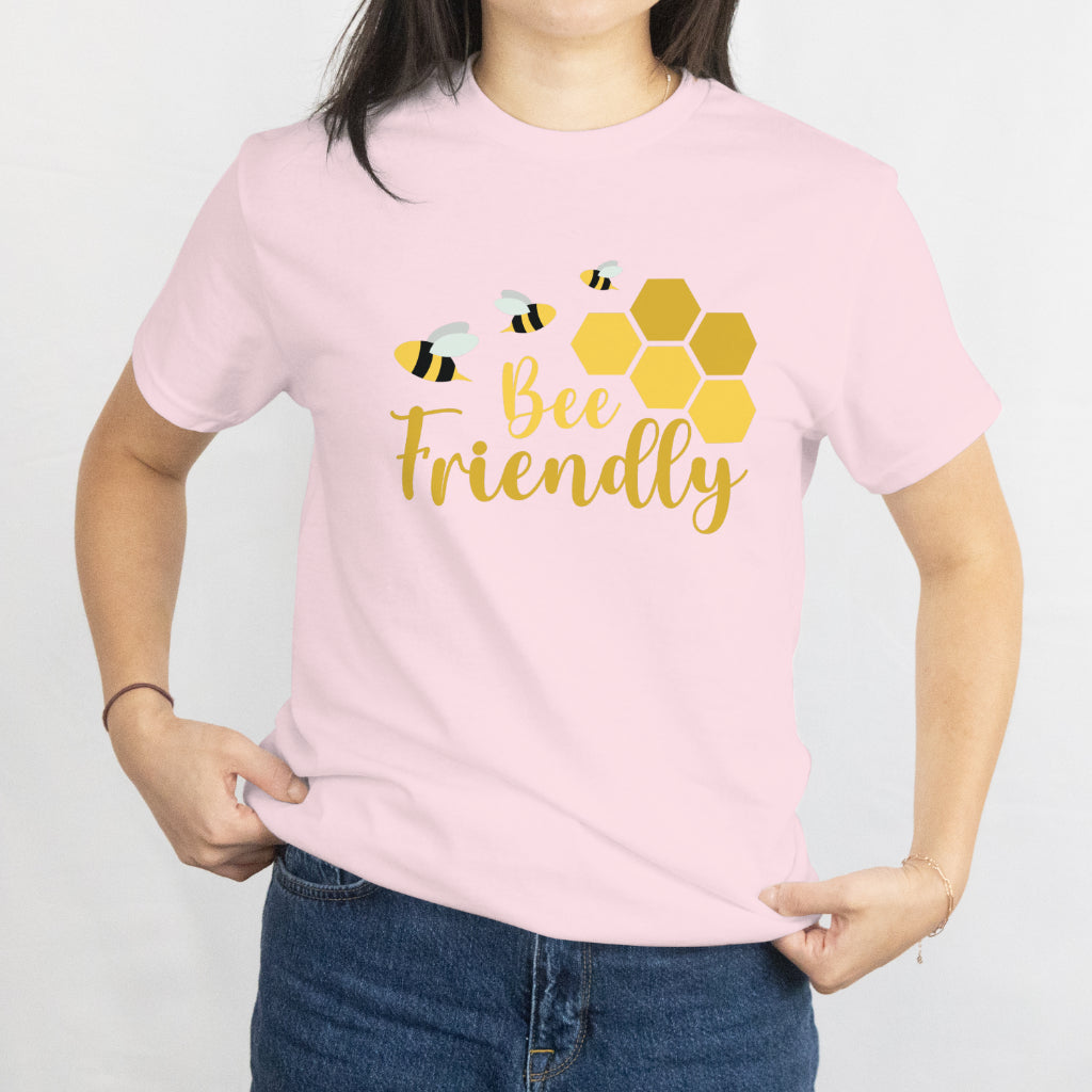 Bee Friendly Unisex Tee - Save the Bees & Nature Lover T-Shirt