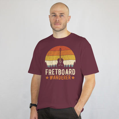 Fretboard Wanderer Guitar T-Shirt - Musician Unisex Tee - Guitar Lover Gift - Printed in USA