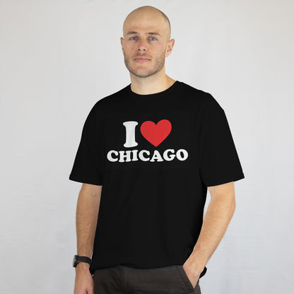 I Love Chicago Unisex Tee - Printed in USA