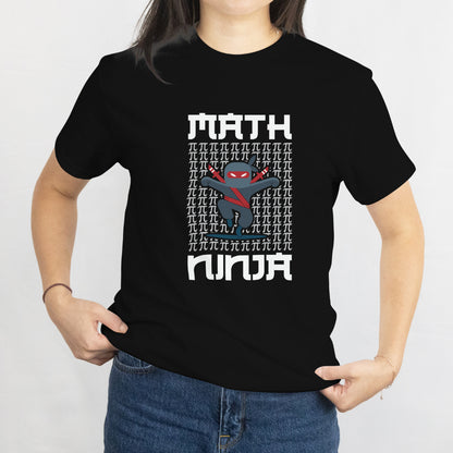 Math Teacher-Skinite Unisex Tee - Math Ninja Shirt - Funny Math Teacher Gift