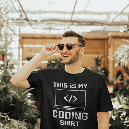 This Is My Coding Shirt Unisex Tee - Funny Programmer Gift