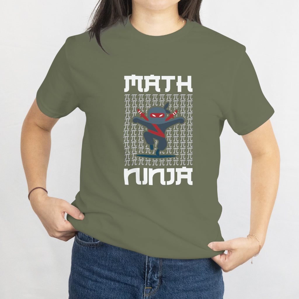 Math Teacher-Skinite Unisex Tee - Math Ninja Shirt - Funny Math Teacher Gift