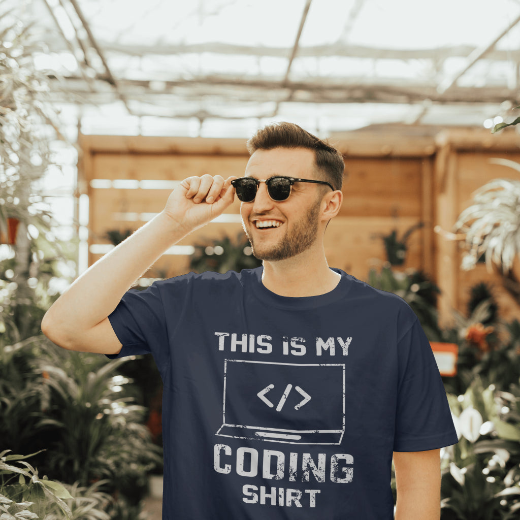 This Is My Coding Shirt Unisex Tee - Funny Programmer Gift