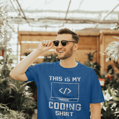 This Is My Coding Shirt Unisex Tee - Funny Programmer Gift