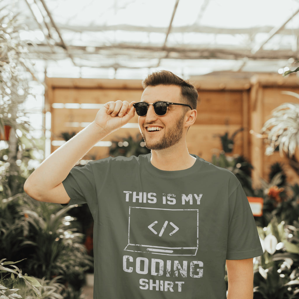 This Is My Coding Shirt Unisex Tee - Funny Programmer Gift