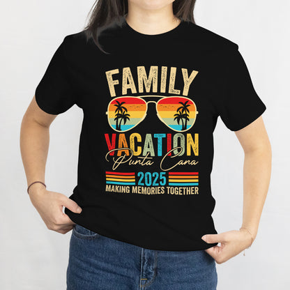 Family 2025 Vibes Unisex Tee - Reunion & Vacation Matching Shirt