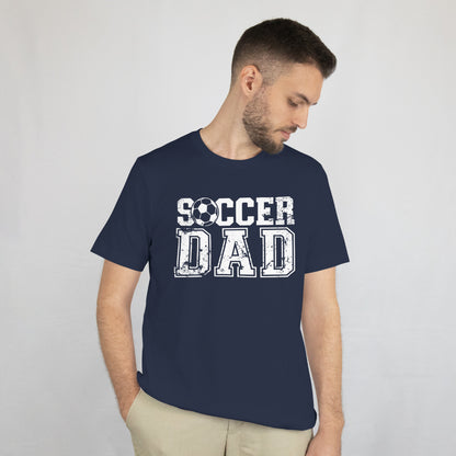 Soccer Dad Shirt - Funny Sports Dad Tee - Soccer Coach Gift - Proud Soccer Parent T-Shirt - Unisex Tee